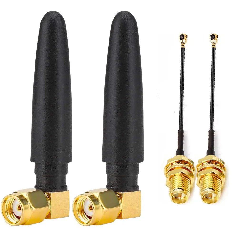 FPV antene 2.4G/5.8G set od 2 sa kablom SMA RP-SMA