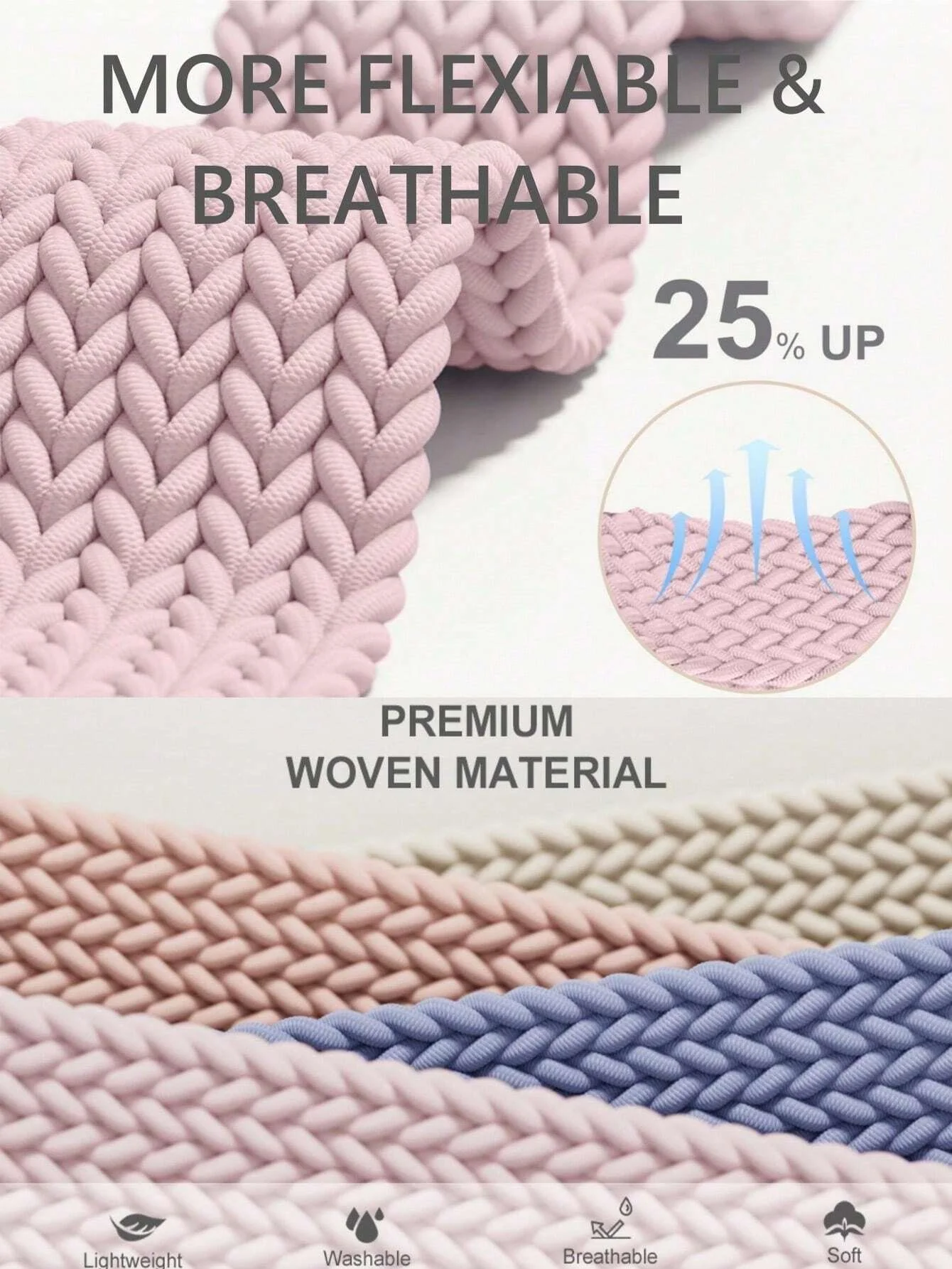 Braided Watch Strap Bracelet - Universal Fit