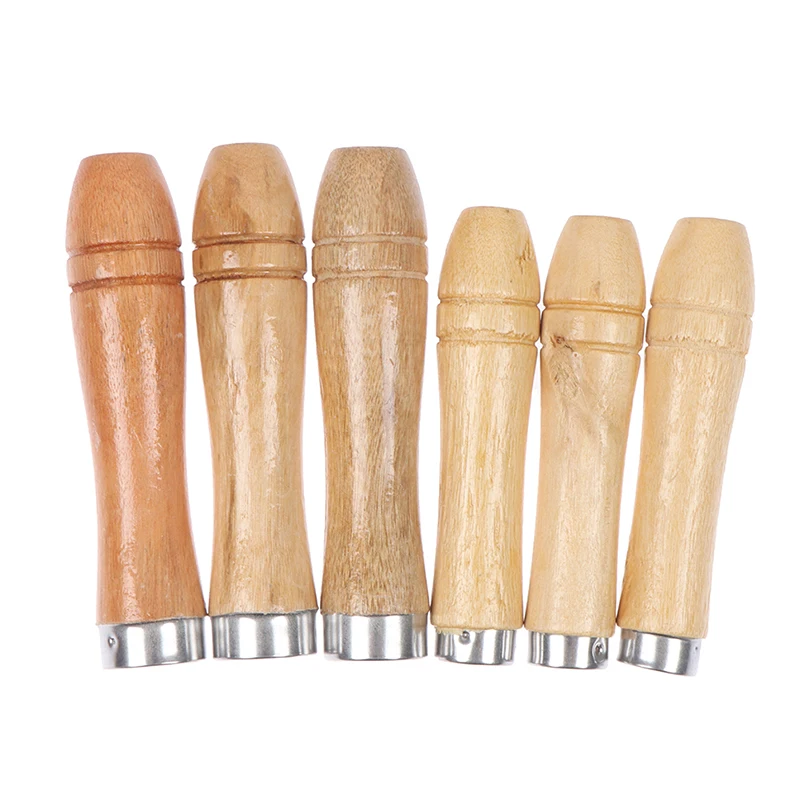 Wooden File Handle 5Pcs/set 9/11cm Wood Rasp Woodworking Polishing Rust Proof Filing Tools Replacement