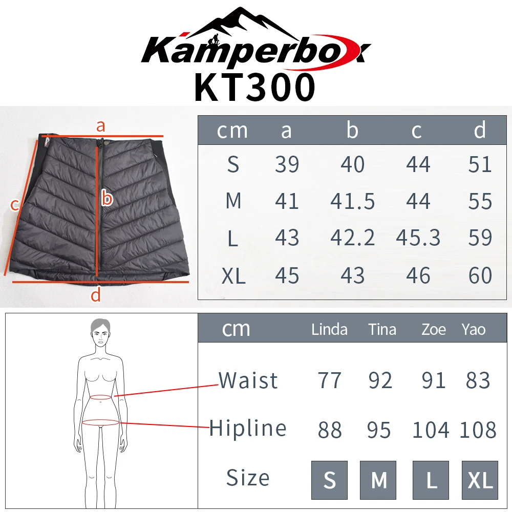 Women Ski Skirt Kamperbox Winter Ski Skirt Outdoor Thermal
