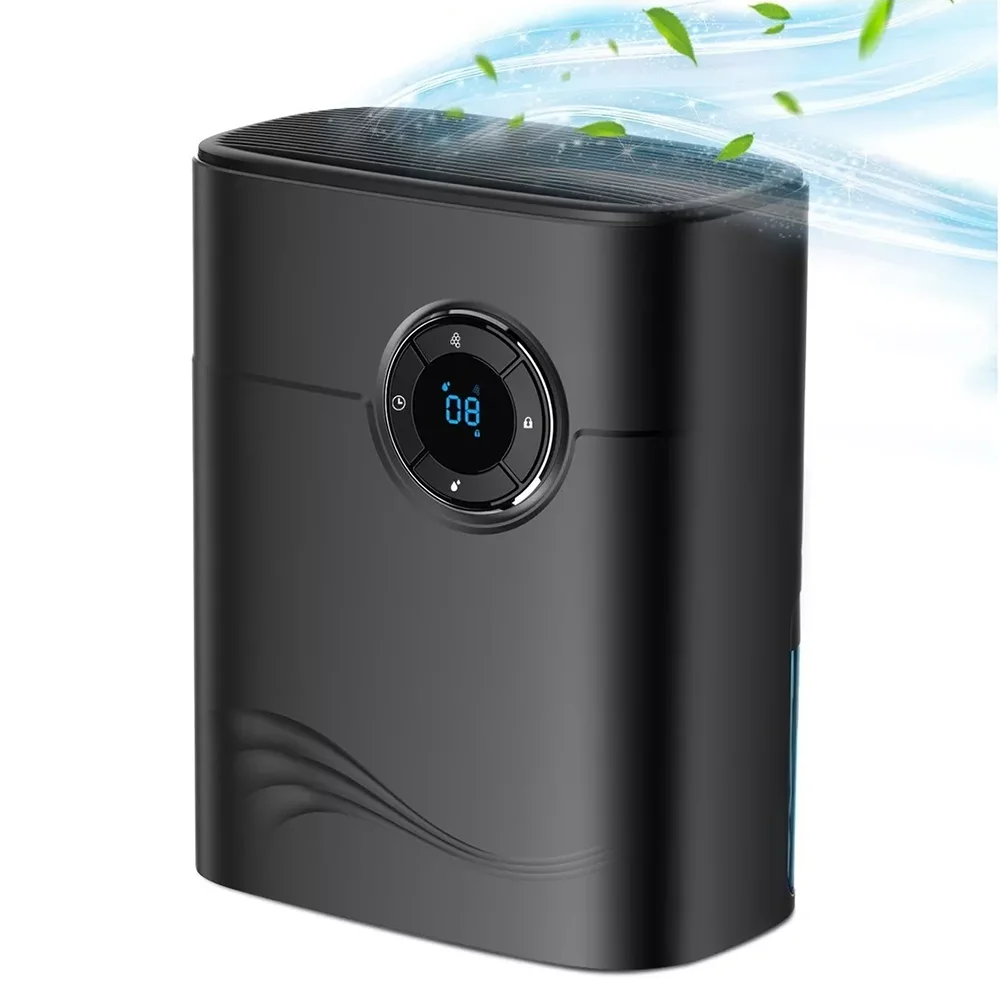 1200MLPortableAirDehumidifier2in1RemoveDampAnionPurification