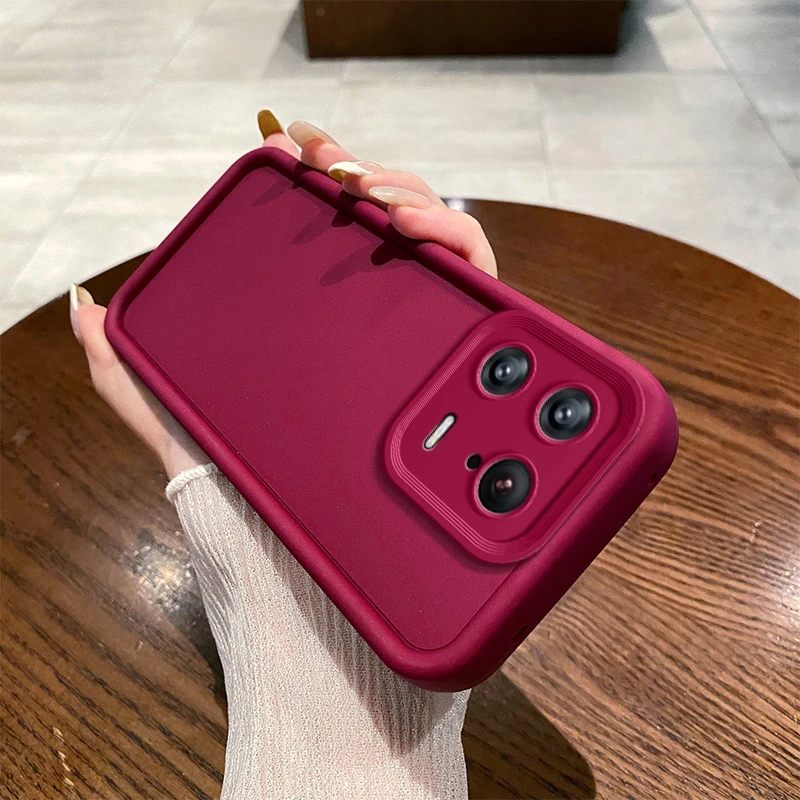 Capa de celular TPU macia com bolhas à prova de choque para Xiaomi Mi 13 13T 12T 12x 12 Po 11 Lite 10 9 com proteção de câmera sólida completa_voghion.com