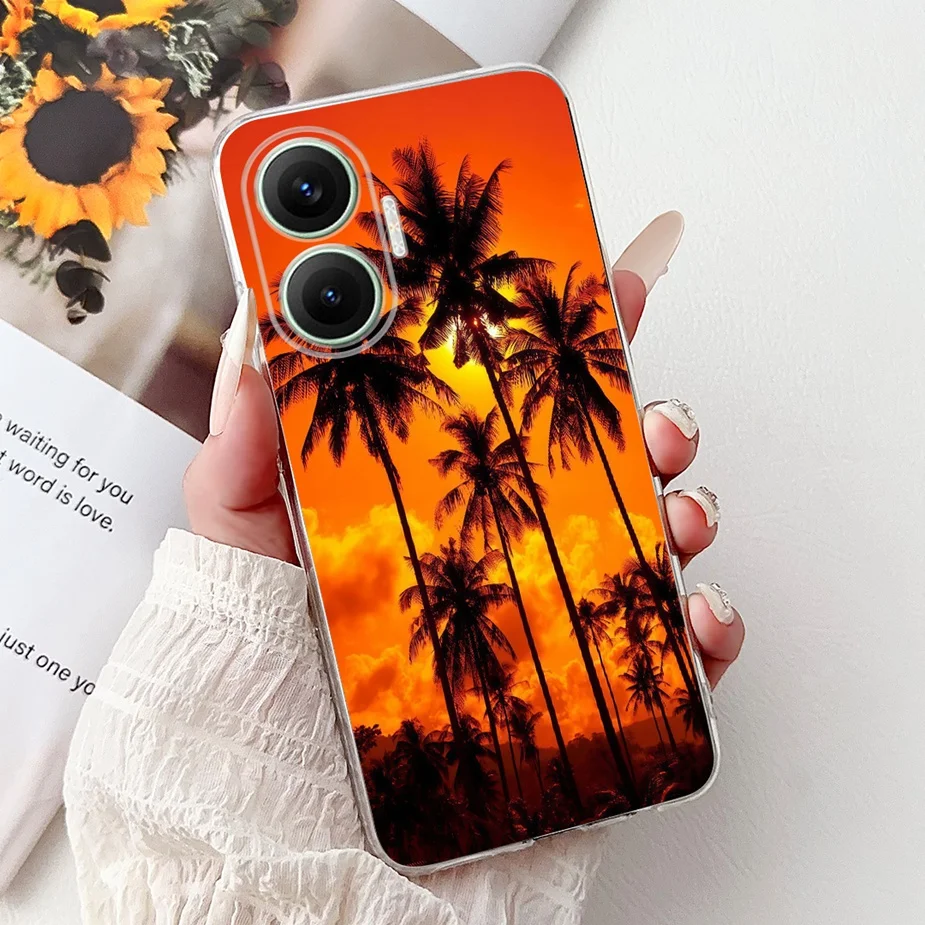 Stylish Painted Soft Silicone Case - Fashionable Protective Cover