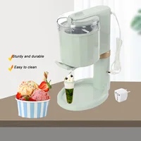 Machine à crème glacée électrique 20W 220V, machine à crème glacée automatique domestique DIY, machine à faire des cornets de crème glacée molle, des smoothies et des sundaes 4