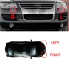 2Pcs Front Bumper Headlight Washer Nozzle Cover Caps Black 7L6807751B+7L6807752B Left+Right For VW Touareg 2007 2008 2009 2010 6