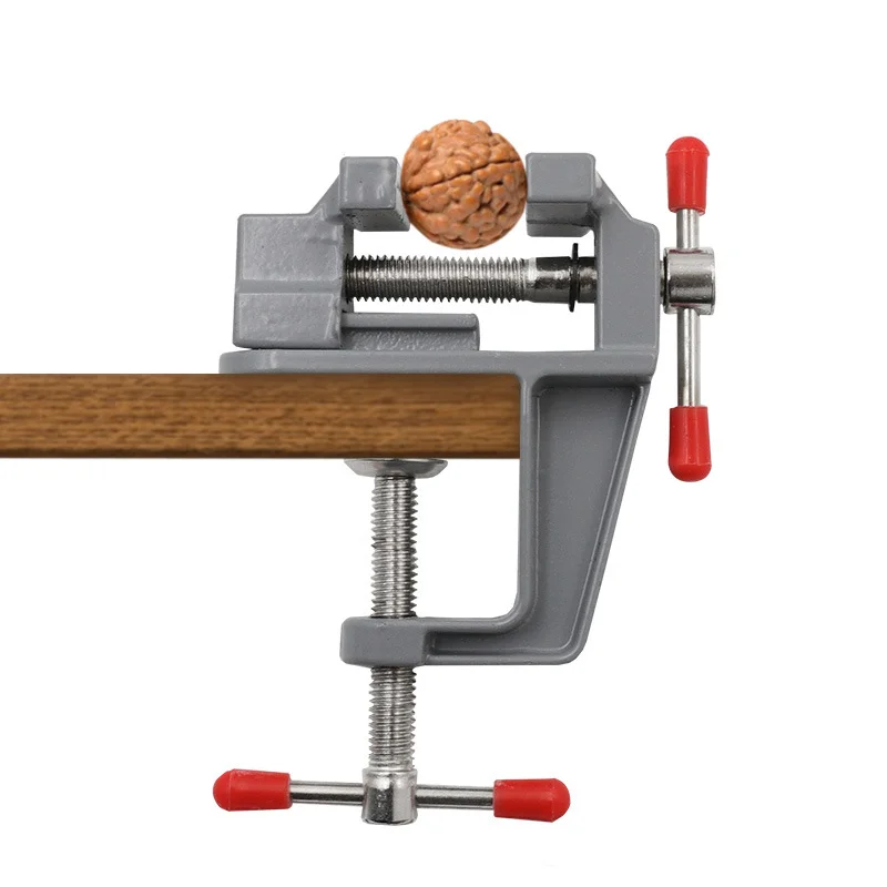 

1PC Portable Aluminium Alloy Table Bench Clamp Vise Mini Bench Vise Table Screw Vise for DIY Craft Mold Fixed Repair Tool