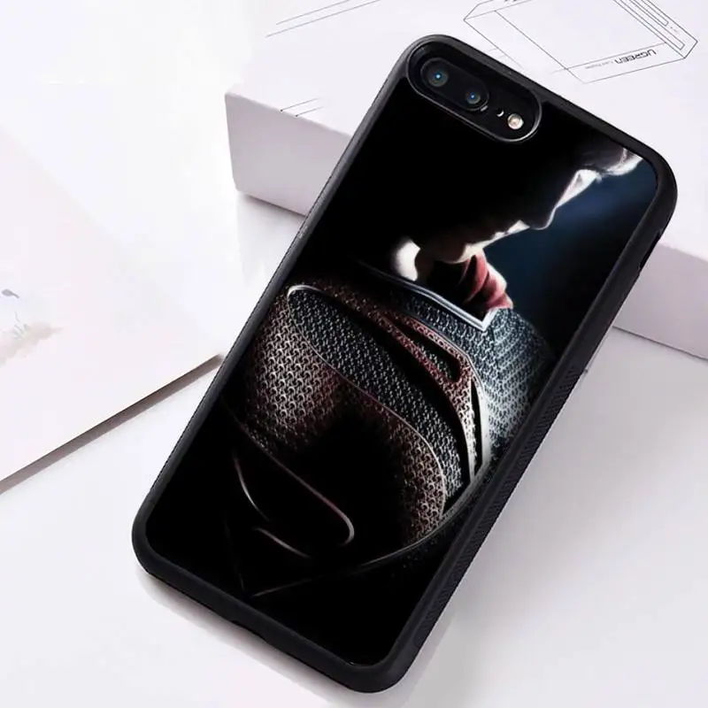 Резиновый чехол для телефона Bandai Superman iphone 12 11 Pro Max Mini XS 8 7 6 6S Plus X 5S SE 2020 XR | Мобильные