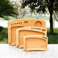 Premium Wooden Bamboo Multi-Functional Rolling Tray Cigarette Tray Support Customized Logo Smoking Accessories Wholesale 1