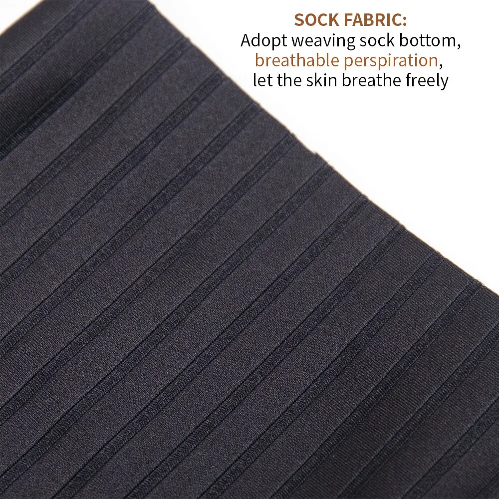 Cycling socks Men Knee High Anti Slip Silicone Aero Whiteline Bicycle Sport Running Bike Hose