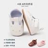 Spring and Autumn Baby Girl Boy Fashion Floral Design Casual Shoes TPR Sole Anti Slip Breathable Baby Shoes First Walker BMB4001 1
