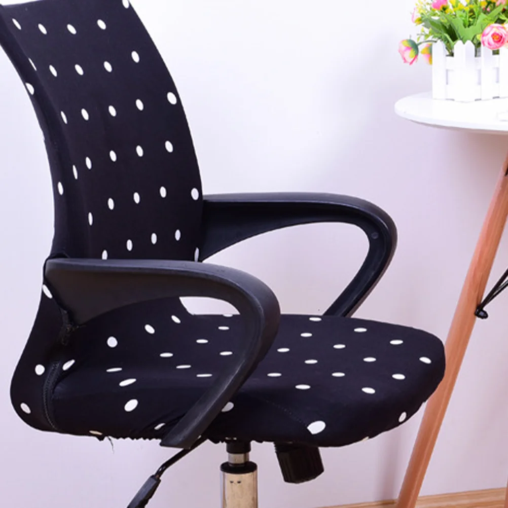 

Computer Office Chair Cover Stretchable Cloth Universal Desk Task Chair Chair Covers Stretch Rotating Chair Slipcover