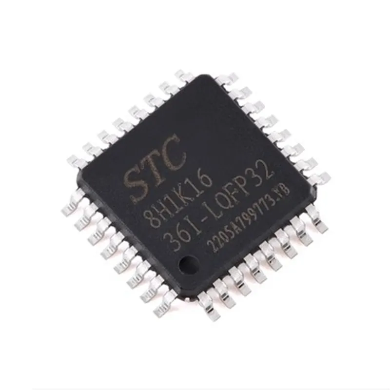 5 Stuks Originele Authentieke STC8H3K64S4-45I-LQFP32 STC8H1K16-36I-LQFP32 STC12C5620AD-35I-LQFP32 1T 8051 Microprocessorchip