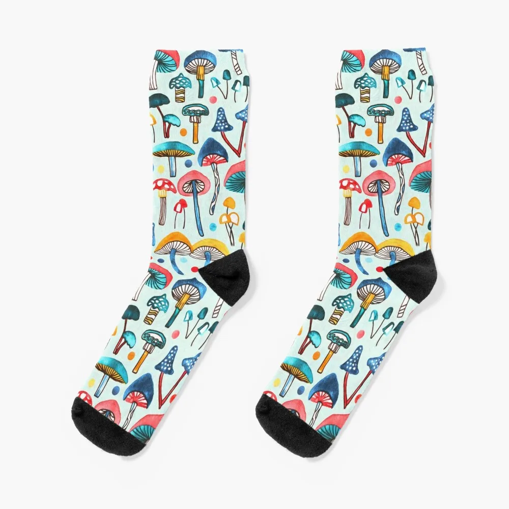 

Alice's Mushrooms Socks bright garter luxe Socks Female Men's