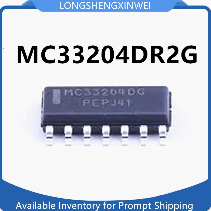 

Оригинальный рабочий усилитель MC33204DR2G MC33204DG SMD SOP-14, Рабочая мощность, 1 шт.