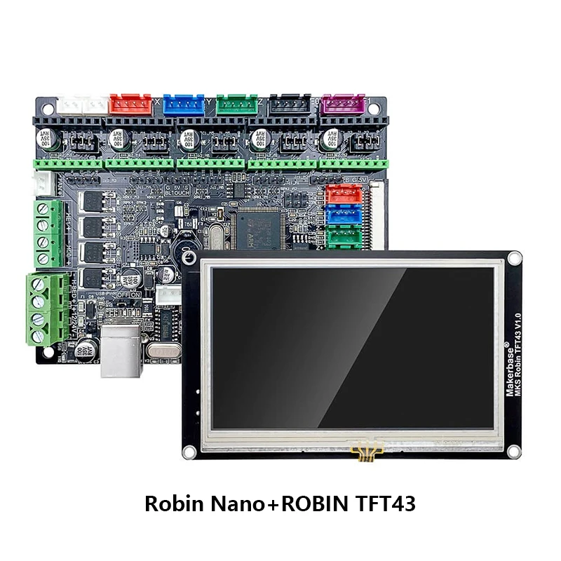 High-Quality 3D Printer Motherboard MKS Robin Nano V1.2 Control Panel TFT35 Display Touch Screen