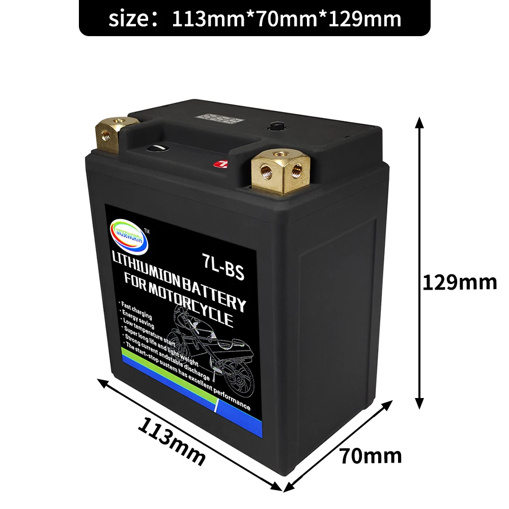 Voltage of motorcycle battery best sale