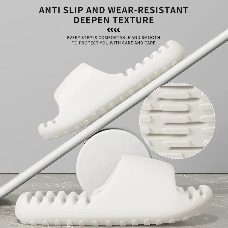 Women Summer Home Bathroom Couple Shower Slippers Water Leakage Quick Drying Non Slip