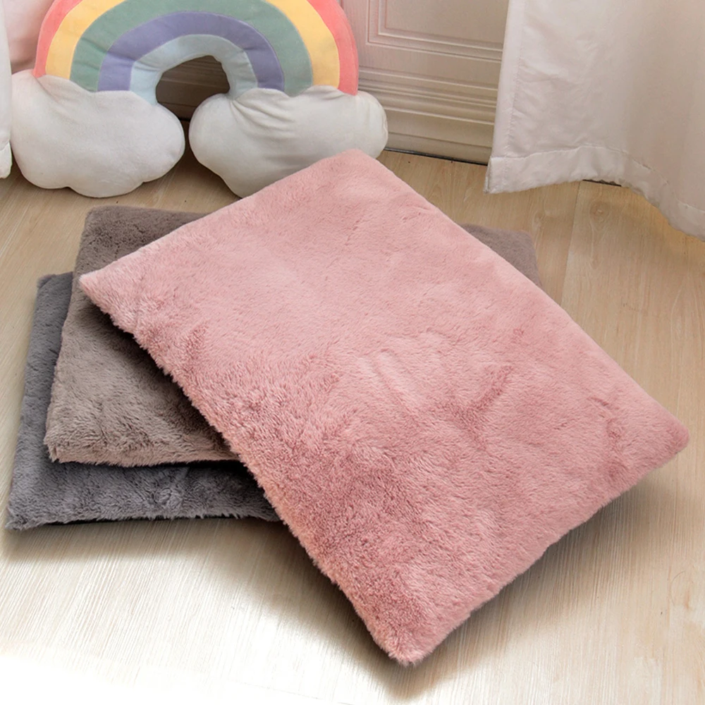 Thick Dog Sleeping Mat Warm Winter Pet Bed Mattress Puppy Cat Sofa Blanket For Small Large Dogs Cats Kennel Washable pet blanket,pet bed,pet mattress,pet bed mat,dog kennel mat,pet heated mat