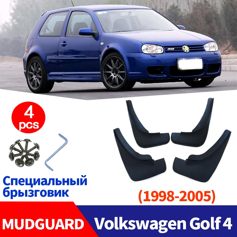 Per Volkswagen Vw Golf 4 Parafanghi Parafango Parafango Paraspruzzi Accessori Auto Paraspruzzi Auto Styline Anteriore Posteriore 4 Pz