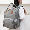 Diaper Bag Backpack Baby Essentials Travel Tote Multifunction Waterproof with Changing Station Pad Stroller Straps Big for Mommy 6