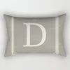 Home Decor 26 Letter Alphabet Pillowcase autumn decoration pillow cushion cover decorations throw pillow covers30*50 40x60 50*70 4