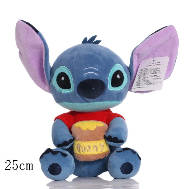 Nouveau jouet en peluche Anime à motif fleur en peluche Stitch