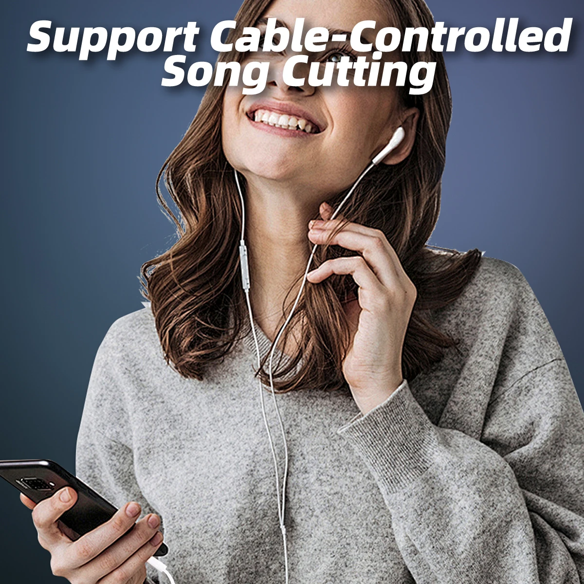 ANKNDO USB 타입 C에서 라이트닝 이어폰 어댑터로 변환, 애플 아이폰 16 이어폰 오디오 케이블에 적합한 짧은 케이블