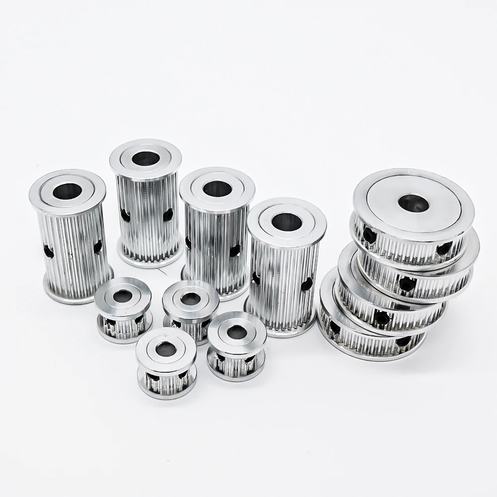 Timing Belt Pulley Timing Pulley 30Teeth 2GT Idler Tensioning Wheel Bore 4/5~12/12.7mm Synchronous Pulley Belt Width 6/10/30mm GT2 Timing Pulley 3D Printer Parts