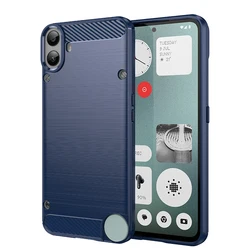 Shockproof Luxury Brushed TPU Protective Phone Case - Nothing CMF Phone 1 (Blue)