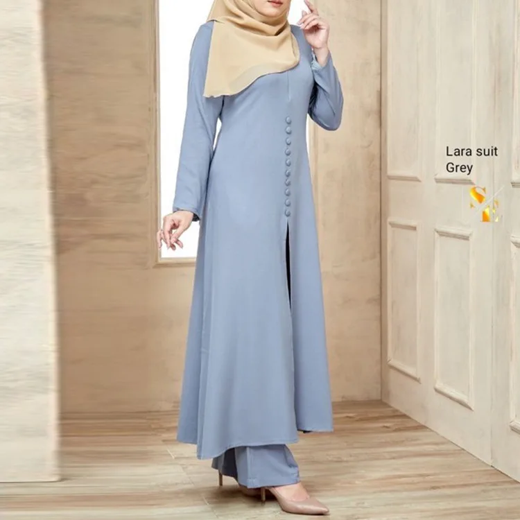 

femme musulman pakistan muslim Women Muslim Maxi Long Dress Dubai Abaya Robe Islam Kaftan Long Sleeve S-4XL muslim dress