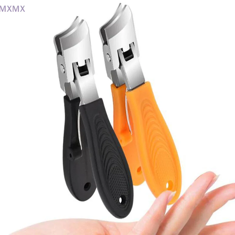 Diagonal Pliers Nail Clipper Stainless Steel Toenail Cutter Trimmer Anti-Splash Thick Hard Slanted Nail Cutter Manicure Tools