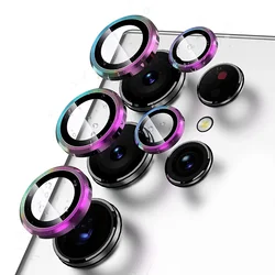 Premium Wear - Resistant Aluminum Alloy Phone Lens & Screen Protector Film for S25UItra (Multicolor)