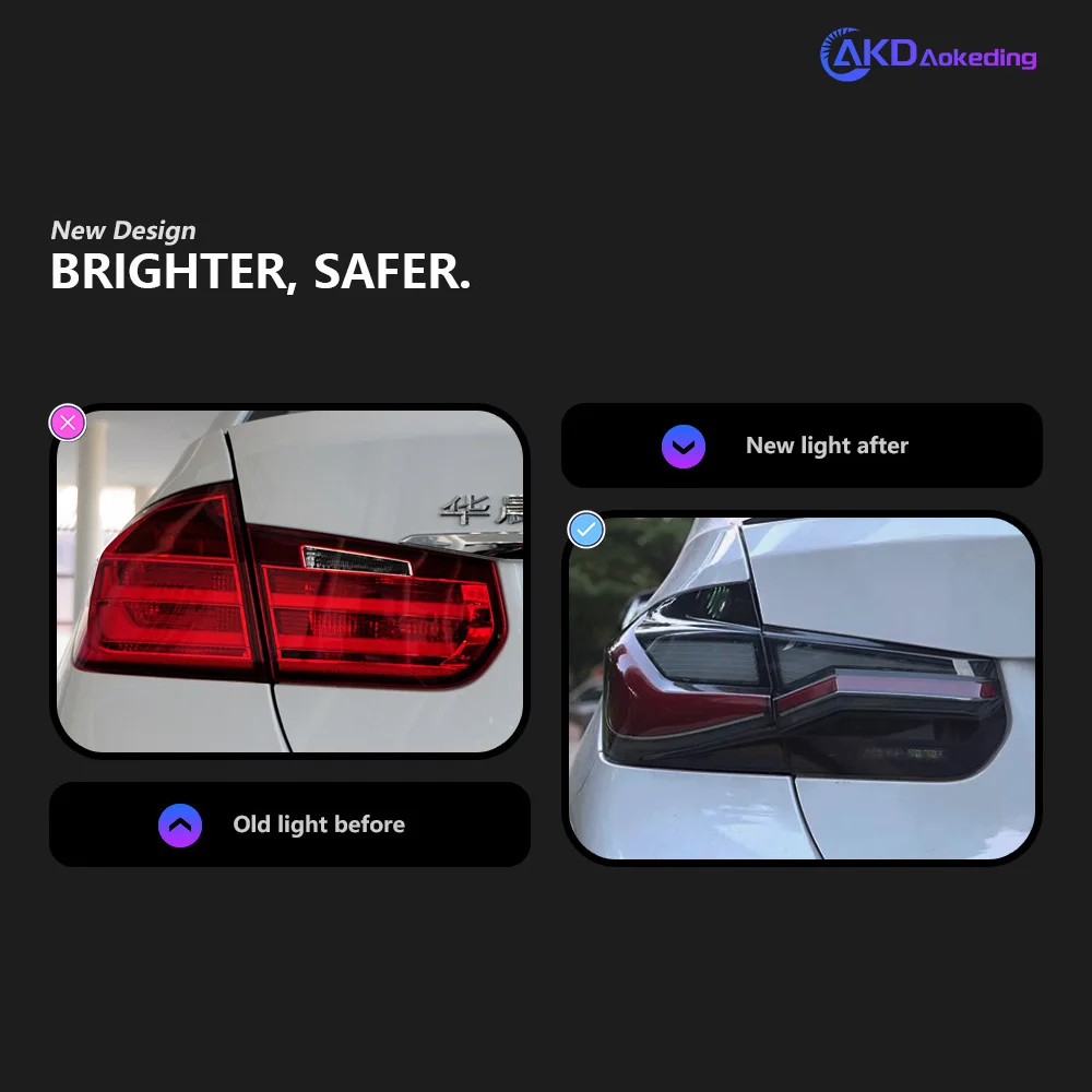 Ledテールライト　F30 BMW F30 3シリーズ セダン用 OLED テールライト 2種類有