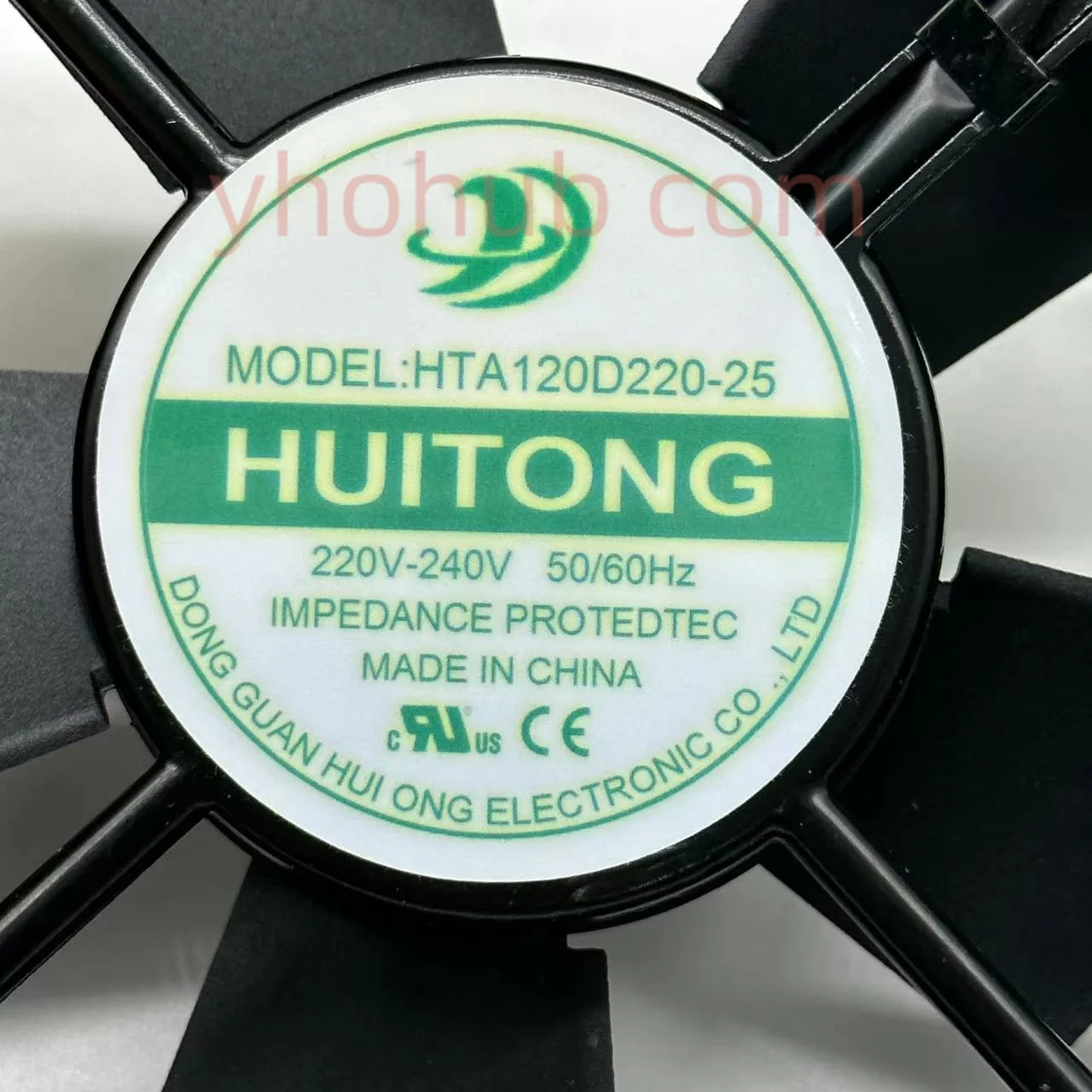 Hui Tong Ht-a12038s220 ac 240v 0.2a 120x120x38 mm Ventilador de Refrigeração do Servidor de Fios - Imagem 3