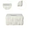 Rectangular Napkin Storage Box Napkin Organizer Cover Ceramic Tissue Box for Desk Office Bedroom Car Restaurant 5