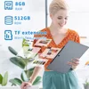 BDF 14 Inch Tablet Android12, 8GB RAM 512GB ROM, Phone Sim Card 3G 4G Lte,1TB Expand,1920x1200, 2K Screen 10000MAH Battery, WiFi 3