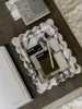 Light Luxury Style Natural Marble Art  Storage Tray Creative Home Living Room Tabletop Decoration SauCer Jewelry Storage Dish 1