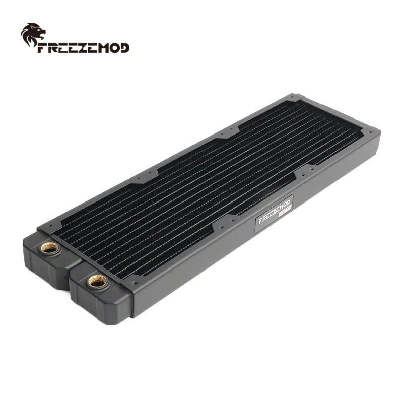 Zemod-dissipador de Cobre Parade pc 360 mm Radiator 27 mm Cooling Row 14 Flat Tube Watercooler Fins 12cm Fan Sr-l360g14 36cm Fãs - Imagem 2