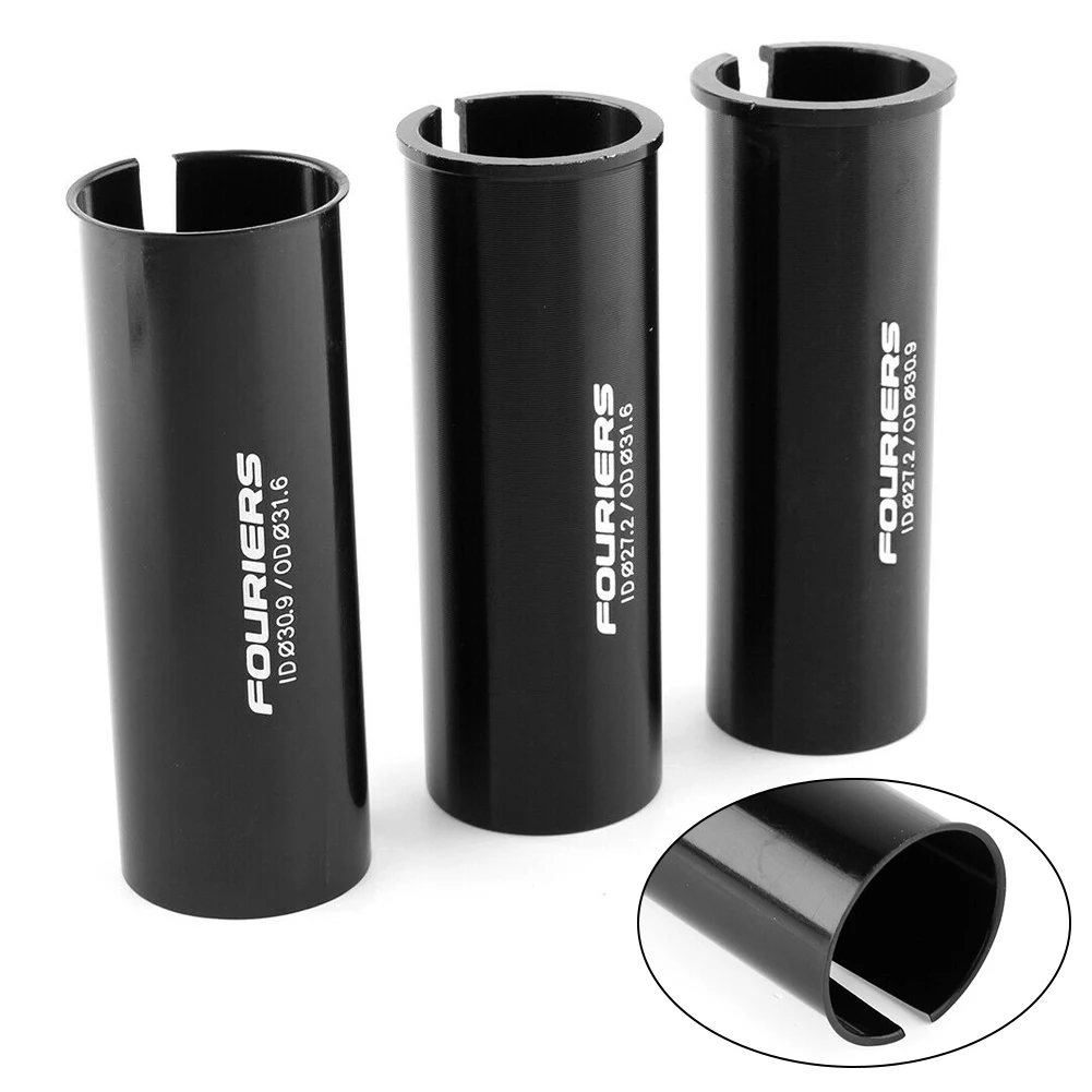 Bike Seatpost Sleeve Shim 30.9mm To 31.6mm 27.2mm Seattube Adapter 90mm Aluminum Alloy Seat Post Tube Gasket Cycling Parts |