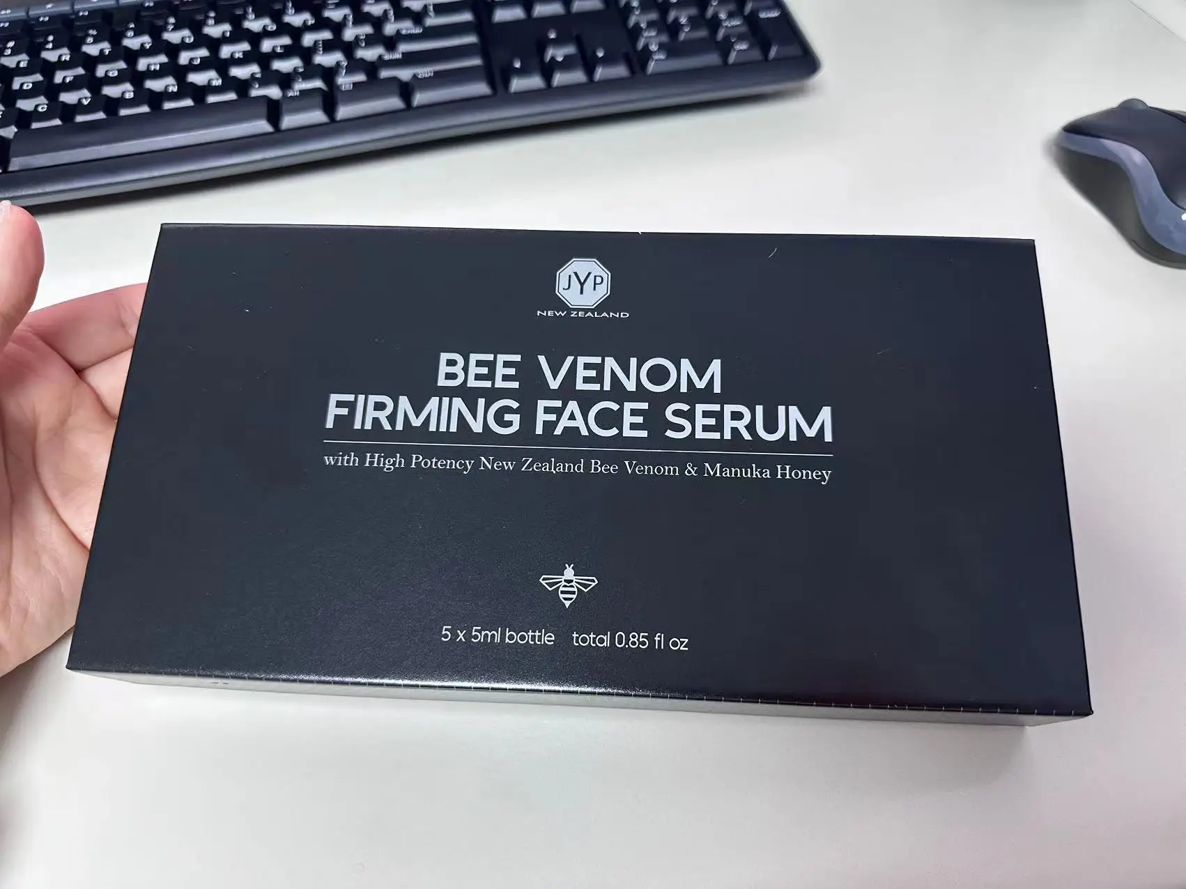 New Zealand Organic Natural Bee Venom Serum 5ml Manuka Honey Face Treatment Whitening Anti Aging Moisturizing Firming Skin Care