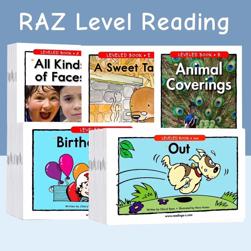 

Science RAZ / Reading A-z RAZ Graded Reading Picture Book Children Learning English Book Kids Toys Educational Material File
