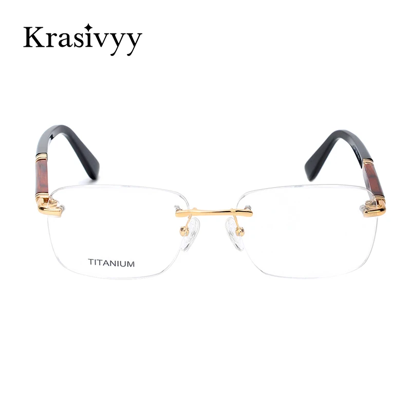 AnNafi® Handcrafted Wooden Eyeglass Spectacle - View #10