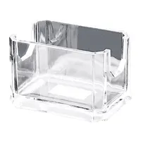 Acrylic Storage Box Tea Bags Holder Coffee Sugar Clear Organizer Transparent Appearance Looks High-end For Storing Tea Bags 2