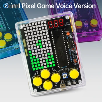 Kit di produzione per console di gioco Fai da te 51 Kit di gioco per bambini a chip singolo Gioco classico Set di giochi per macchine elettroniche per saldatura