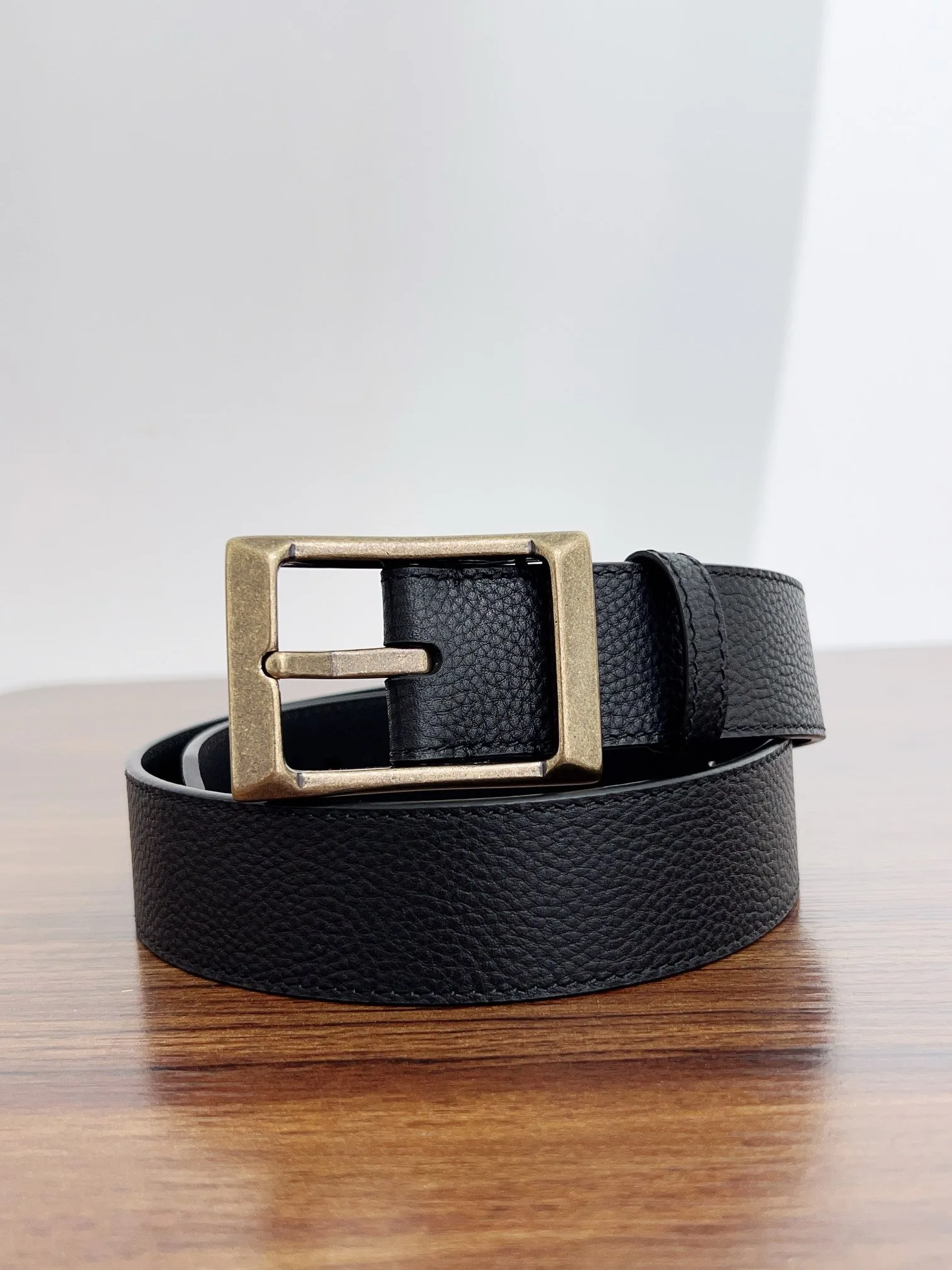Genuine Leather Classic Woven Men's Belt Leather Fashion Belt Designer  Luxury All-match Jeans Casual Pants Belt Dress Belt