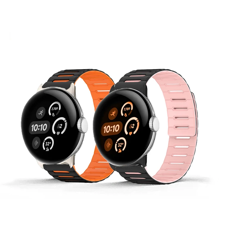 Silicone Sport Magnetic Band for Pixel Watch - Premium Bracelet Accessory