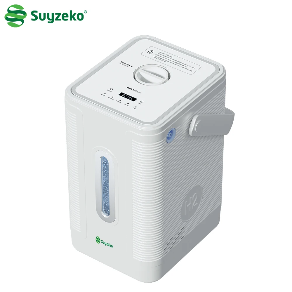 Suyzeko 수소 흡입 기계, 분자 수소수 발생기, 저소음 워터 필터, SPE/PEM 암 예방, 300ML