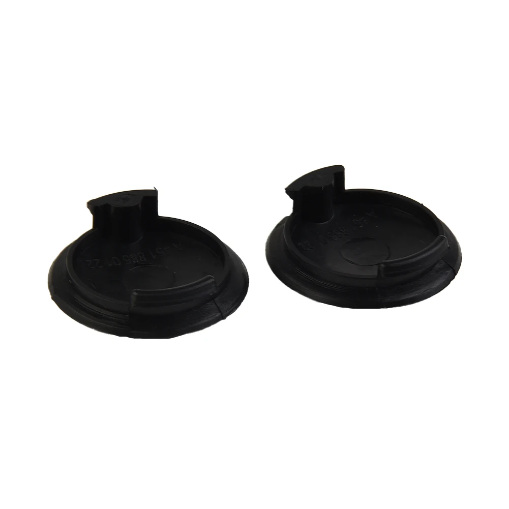 

Practical Towing Eye Cover Bumper Inserts 2pcs Black Plastic Bumpers & Components Exterior Parts & Accessories