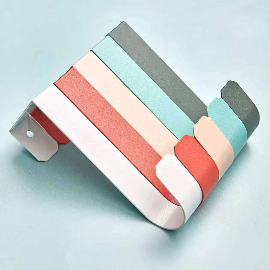 Door Hook Nordic Simple Door Hook For Use on Doors Or Cabinet Less than 4.2cm maxium Load 3kg Hanging Storage everyday Items