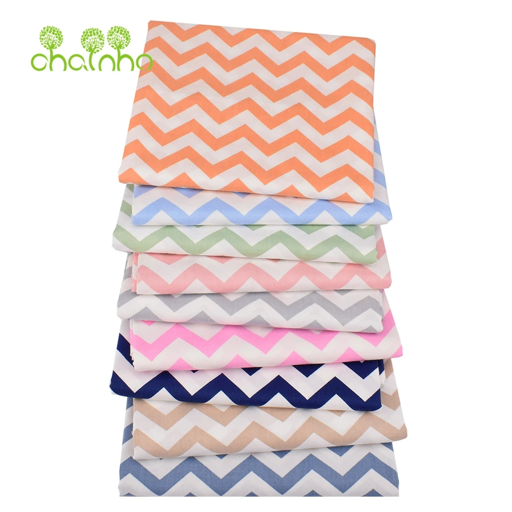 Chianho,Printed Twill Weave Cotton Fabric,DIY Sewing Quilting Material,Patchwork Cloth,Cartoon Series,2 Specification,15C323